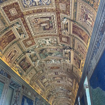 Musei Vaticani - The hall with the maps - we spent an hour in here looking at each map, beautiful - Museums Near Me - Rome, RM