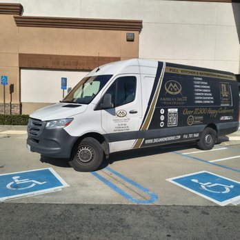 America's Dream HomeWorks - America's Dream Home Works taking up two disabled parking spots with no placard - General Contractors Near Me - North Highlands, California America's Dream HomeWorks - America's Dream Home Works taking up two disabled parking spots with no placard - General Contractors Near Me - North Highlands, California