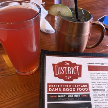 The District Tap - Blackberry Cider - Sports Bars Near Me - Indianapolis, Indiana