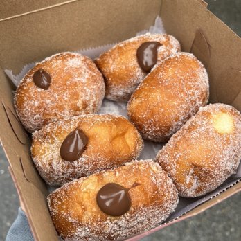 GoodBelly - chocolate and plain malasadas - Donuts Near Me - Auburn, Washington GoodBelly - chocolate and plain malasadas - Donuts Near Me - Auburn, Washington
