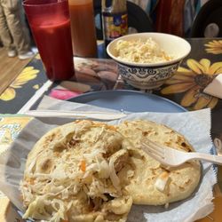 El Jocoreño Restaurant - Freshly made pupusas