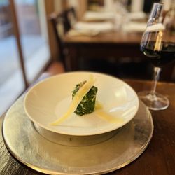 Hostaria Vecchia Rapallo - Spinach Zuchini flan