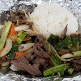 Beef Rice Bowl = 2 stars Beef Rice Bowl = 2 stars