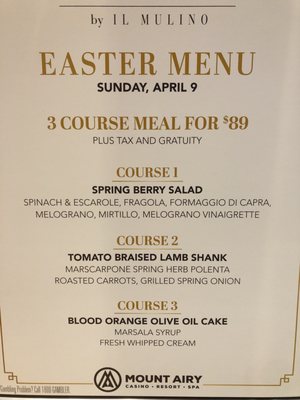 Menu photo 4 Bistecca by Il Mulino Mount Pocono, PA