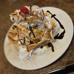 Taqueria La Parrilla - Fried ice cream