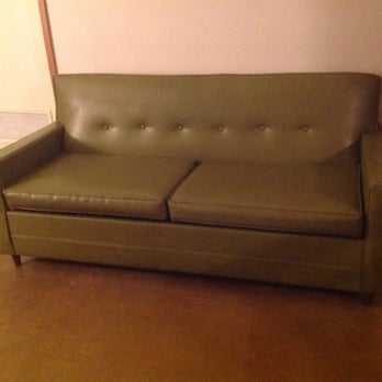 Classic House - Before...vintage vinyl full of cigarette smoke. - Furniture Reupholstery Near Me - Phoenix, Arizona