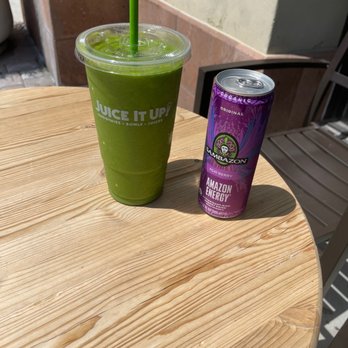 Juice It Up! - Today I got the greens smoothie and the sambazon energy drink. Healthy, organic and energizing!!! - Juice Bars & Smoothies Near Me - La Crescenta, California