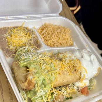Pancho Villa Taco Shop - Chimichanga plate - Mexican Near Me - Kingman, Arizona Pancho Villa Taco Shop - Chimichanga plate - Mexican Near Me - Kingman, Arizona