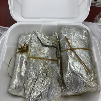 Mi Favorita - wrapped food in a styrofoam container - Mexican Near Me - Boca Raton, Florida
