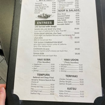 Top Sushi - St Louis - Menu 4/21/2023 - Japanese Near Me - St. Louis, Missouri Top Sushi - St Louis - Menu 4/21/2023 - Japanese Near Me - St. Louis, Missouri