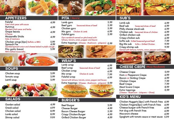 Menu photo 4 Star mix Oneonta Oneonta, NY Menu photo 4 Star mix Oneonta Oneonta, NY