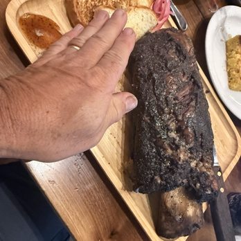 Cornerstone BBQ - Size of rib - Barbeque Near Me - Yucaipa, California