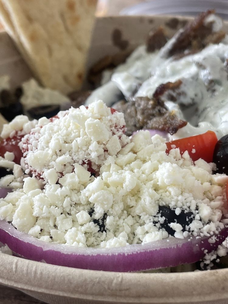 Food from The Hummus BOWL