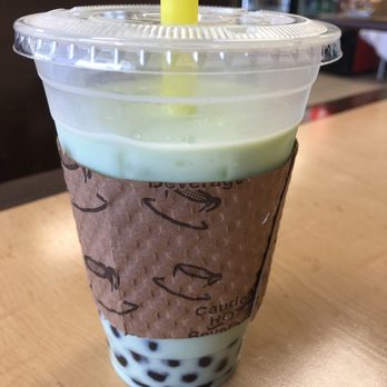 Sausalido Cafe - Green Milk Tea with Boba - Thai Near Me - Torrance, California Sausalido Cafe - Green Milk Tea with Boba - Thai Near Me - Torrance, California
