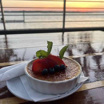 Caps On The Water - Crème brûlée - Seafood Near Me - St Augustine, Florida