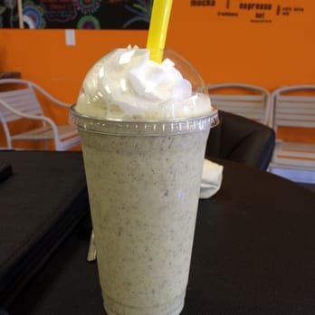 Fusion - Tropical Mint -- Orange, mango, banana, chia seed, protein, mint - Coffee & Tea Near Me - Rancho Cordova, California Fusion - Tropical Mint -- Orange, mango, banana, chia seed, protein, mint - Coffee & Tea Near Me - Rancho Cordova, California