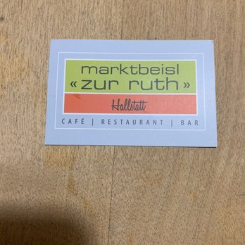 Marktbeisl Zur Ruth - Marktbeisl biz card - Bars Near Me - Hallstatt, 4