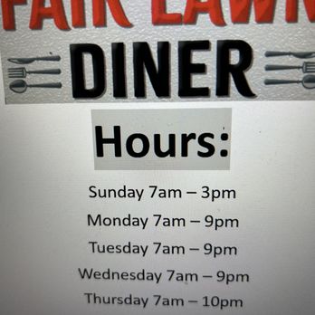 Fair Lawn Diner - Hours of operation. - Diners Near Me - Fair Lawn, New Jersey Fair Lawn Diner - Hours of operation. - Diners Near Me - Fair Lawn, New Jersey