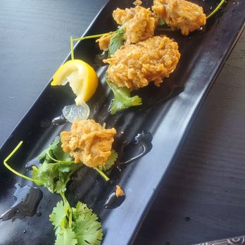 Blackfin - Hot honey fried oysters tapa - really good! - Seafood Near Me - Chincoteague, Virginia