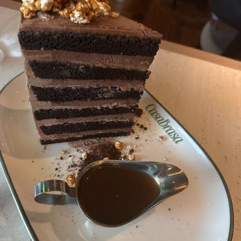 Casa Brasa - Chocolate cake - Bars Near Me - Dallas, Texas