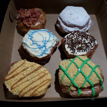 Julie Darling Donuts - My downfall. A half dozen assorted - Donuts Near Me - Chattanooga, Tennessee