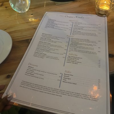 Menu photo 3 Octopus Kitchen Atlanta, GA Menu photo 3 Octopus Kitchen Atlanta, GA