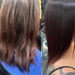 Keratin by Vanessa - No color or cut. BBOne BTX treatment