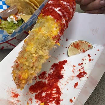 Mochileros Street Food - Chile limon elote - Food Trucks Near Me - Anchorage, Alaska