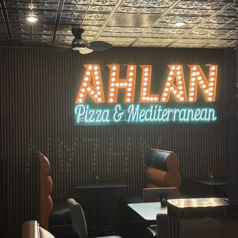 AHLAN Pizza & Mediterranean - Sign - Pizza Near Me - Pearland, Texas AHLAN Pizza & Mediterranean - Sign - Pizza Near Me - Pearland, Texas