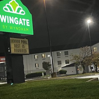 Wingate By Wyndham Belcamp - The sign outside saying that pool is needed for relaxation yet it was CLOSED - Hotels Near Me - Belcamp, Maryland Wingate By Wyndham Belcamp - The sign outside saying that pool is needed for relaxation yet it was CLOSED - Hotels Near Me - Belcamp, Maryland