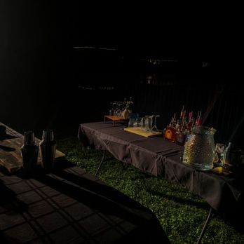 Somewhere South Mobile Bar - Mobile bar (photo from backyard party bar set up.) - Bartenders Near Me