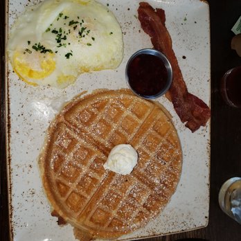 First Watch - Trifecta with Belgian waffle - Breakfast & Brunch Near Me - Springfield, Missouri