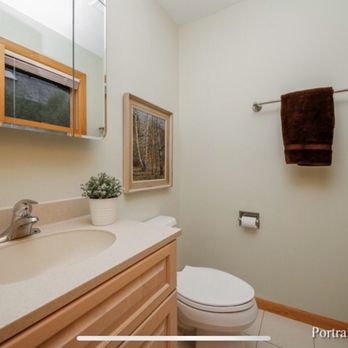 AM Kitchen and Bath - Before half bath - General Contractors Near Me - Yorkville, Illinois AM Kitchen and Bath - Before half bath - General Contractors Near Me - Yorkville, Illinois