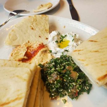 Olive Pit Grill -  Brea - Dip Trio - Greek Near Me - Brea, California