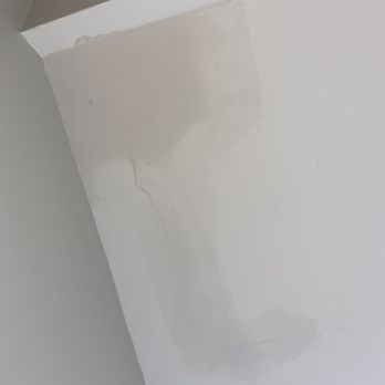 Sheridan Brothers Moving - Ceiling had a hole. Was patched but they refused to get it painted. Apparently this is "done" - Movers Near Me - Rochester, New York Sheridan Brothers Moving - Ceiling had a hole. Was patched but they refused to get it painted. Apparently this is "done" - Movers Near Me - Rochester, New York