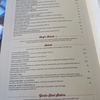 North Italia - 1 half of the menu - Italian Near Me - Cerritos, California North Italia - 1 half of the menu - Italian Near Me - Cerritos, California