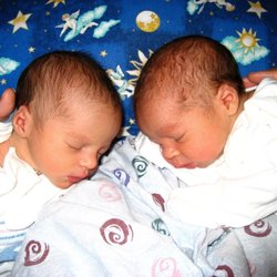 Hackensack Pediatrics - Dr. Mo's twins!