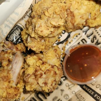 Tsaocaa - Bland greasy and not fully cooked boneless chicken thighs. - Bubble Tea Near Me - Milwaukee, Wisconsin Tsaocaa - Bland greasy and not fully cooked boneless chicken thighs. - Bubble Tea Near Me - Milwaukee, Wisconsin