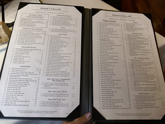 Menu photo 8 Eddie V's Prime Seafood Newport Beach, CA Menu photo 8 Eddie V's Prime Seafood Newport Beach, CA