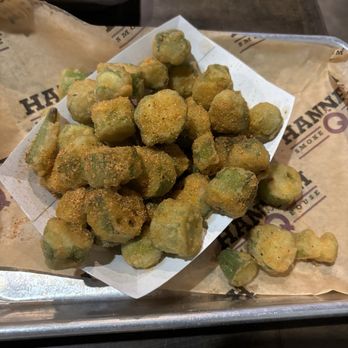 Hannah Q Smokehouse - Fried okra - Barbeque Near Me - Baton Rouge, Louisiana Hannah Q Smokehouse - Fried okra - Barbeque Near Me - Baton Rouge, Louisiana