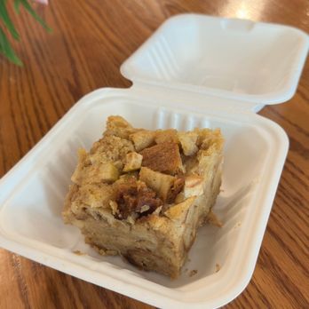 Pewter Spoon Cafe - apple bread pudding - Coffee & Tea Near Me - Cazenovia, New York