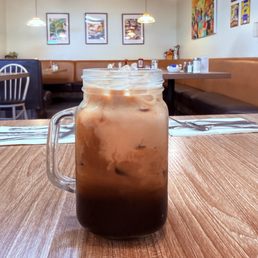 Thai iced coffee. Great tasting coffee! Thai iced coffee. Great tasting coffee!
