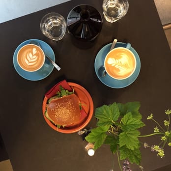 Father Carpenter Coffee Brewers - Wonderful cappuccino and salmon roll. - Coffee & Tea Near Me - Berlin, BE Father Carpenter Coffee Brewers - Wonderful cappuccino and salmon roll. - Coffee & Tea Near Me - Berlin, BE