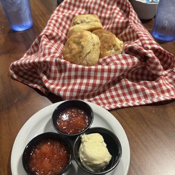 The Biscuit Basket - Biscuits!!!**w/Strawberry Jam!!** A MUST try, 10/10 - Southern Near Me - Modesto, California