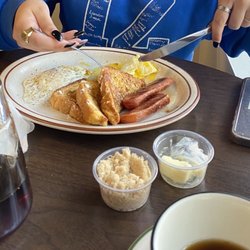 Sunrise Luncheonette - French toast, eggs, turkey sausage