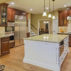 We've got only the most elegant and glorious kitchen islands, cabinets, countertops and floors!