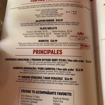 Panucho's - Menu - Mexican Near Me - San Juan, Puerto Rico