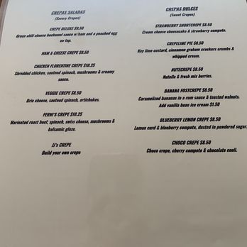 Crepas-oh! - Menu - Creperies Near Me - Santa Fe, New Mexico Crepas-oh! - Menu - Creperies Near Me - Santa Fe, New Mexico