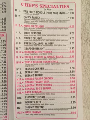 Menu photo 1 China Wok Stillwater, OK