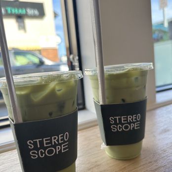 Stereoscope Coffee - Large Matcha Milk - Coffee Roasteries Near Me - Long Beach, California Stereoscope Coffee - Large Matcha Milk - Coffee Roasteries Near Me - Long Beach, California